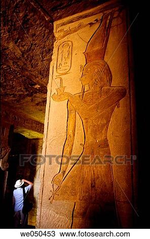 Tourist taking a picture of relief in the Abu Simbel temple. Egypt View Large Photo Image Stock Image - Tourist taking a picture of relief in the Abu Simbel temple. Egypt. Fotosearch