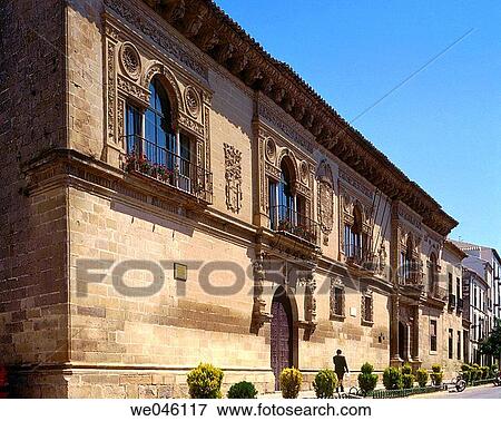 Town hall (16th cwntury), Baeza, Ja? n province, Andalusia, Spain View Large Photo Image Stock Photo - Town hall (16th cwntury), Baeza, Ja? n province, Andalusia, Spain. Fotosearch