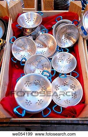 Toy sieves. Fira de Santa Ll·cia, Barcelona, Catalonia, Spain View Large Photo Image Stock Photo - Toy sieves. Fira de Santa Ll·cia, Barcelona, Catalonia, Spain. Fotosearch
