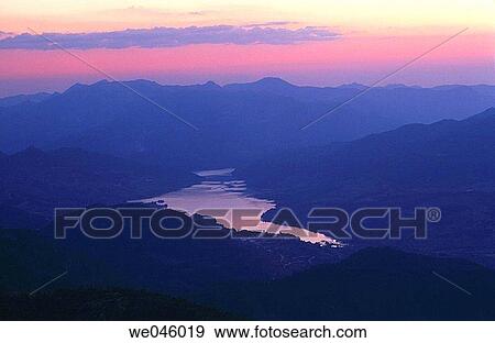 Tranco reservoir, Sierra de Cazorla. Ja? n province, Andalusia, Spain View Large Photo Image Stock Photo - Tranco reservoir, Sierra de Cazorla. Ja? n province, Andalusia, Spain. Fotosearch