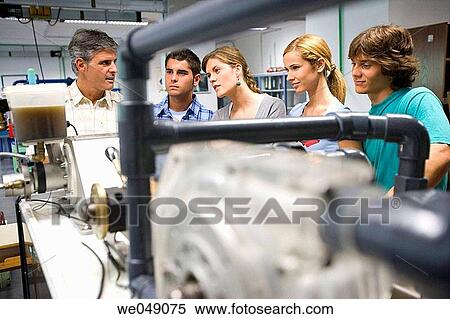 ue Country. Students, Turbine, Hydraulic machines laboratory, Department of Nuclear Engineering and Fluid Mechanics View Large Photo Image Stock Photography - ue Country. Students, Turbine, Hydraulic machines laboratory, Department of Nuclear Engineering and Fluid Mechanics. Fotosearch