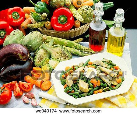 Picture - Vegetable stew. Fotosearch