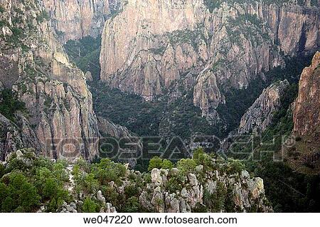 Waterfalls. Barranca del Cobre, Mexico. View Large Photo Image Stock Image - Waterfalls. Barranca del Cobre, Mexico.. Fotosearch
