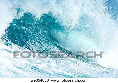Wave at the North Shore. Oahu, Hawaii, USA. View Large Photo Image Stock Image - Wave at the North Shore. Oahu, Hawaii, USA.. Fotosearch