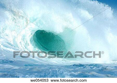 Wave at the North Shore. Oahu, Hawaii, USA. View Large Photo Image Stock Image - Wave at the North Shore. Oahu, Hawaii, USA.. Fotosearch