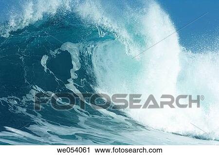 Wave at the North Shore. Oahu, Hawaii, USA. View Large Photo Image Stock Image - Wave at the North Shore. Oahu, Hawaii, USA.. Fotosearch