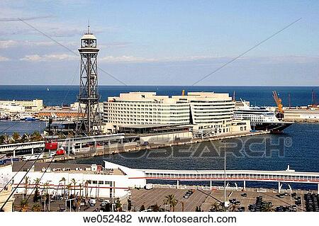 Word Trade Center, Port of Barcelona, Spain View Large Photo Image Stock Image - Word Trade Center, Port of Barcelona, Spain. Fotosearch