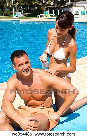 30's, Body care, apply, 20's View Large Photo Image Stock Photography - 30's, Body care, apply, 20's. Fotosearch