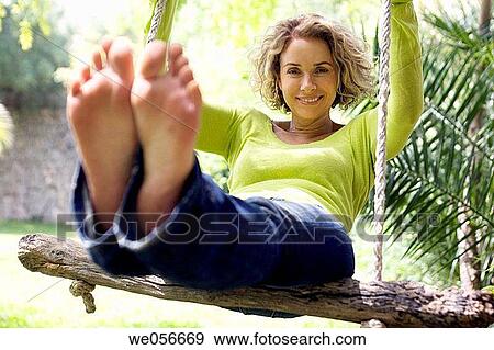activity, barefoot, baby boomer, action View Large Photo Image Stock Photo - activity, barefoot, baby boomer, action. Fotosearch