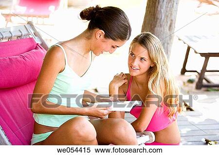 Stock Photography - adolescence, calm, Beauty Care, beauty, 20's. Fotosearch