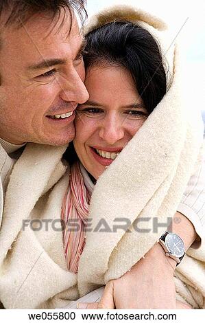 affection, bond, blanket, autumn, 30's View Large Photo Image Stock Image - affection, bond, blanket, autumn, 30's. Fotosearch
