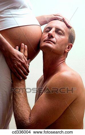 affection, bonding, bond, belly, 30's View Large Photo Image Picture - affection, bonding, bond, belly, 30's. Fotosearch