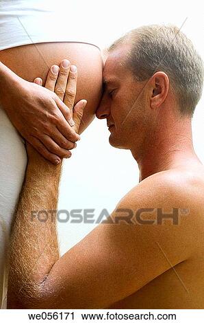 affection, bonding, bond, belly, 30's View Large Photo Image Stock Image - affection, bonding, bond, belly, 30's. Fotosearch