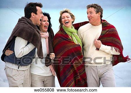 Stock Photo - amusement, beach, autumn, 30's. Fotosearch