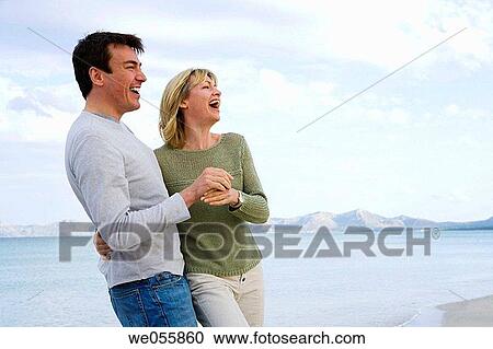 Stock Image - amusement, bonding, bond, beach, 30's. Fotosearch