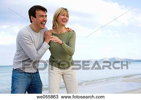 amusement, bonding, bond, beach, 30's View Large Photo Image Stock Image - amusement, bonding, bond, beach, 30's. Fotosearch