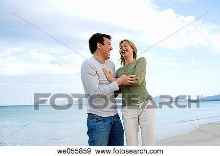 amusement, bonding, bond, beach, 30's View Large Photo Image Stock Photo - amusement, bonding, bond, beach, 30's. Fotosearch