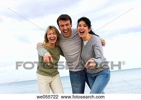amusement, cloudy, beach, 30's View Large Photo Image Stock Image - amusement, cloudy, beach, 30's. Fotosearch