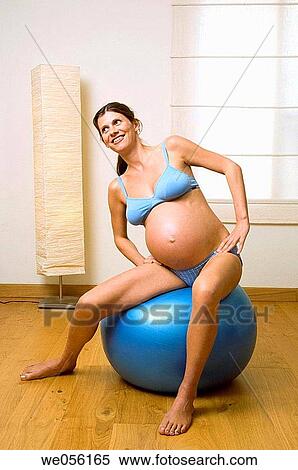 at-home, barefoot, ball, 30's View Large Photo Image Stock Photography - at-home, barefoot, ball, 30's. Fotosearch