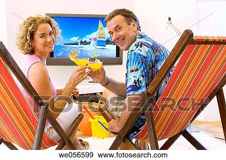 at-home, beach, baby boomer, amusing View Large Photo Image Stock Photo - at-home, beach, baby boomer, amusing. Fotosearch