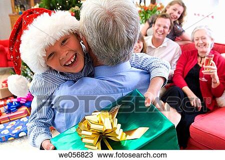 Stock Image - at-home, bonding, bond, affection. Fotosearch