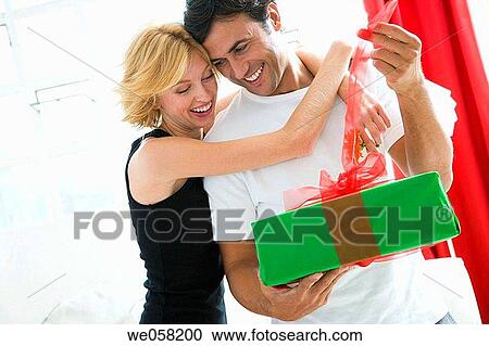 Stock Image - at-home, bow, bonding, bond, affection. Fotosearch