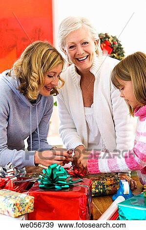 at-home, celebrate, 3 generations View Large Photo Image Stock Photo - at-home, celebrate, 3 generations. Fotosearch