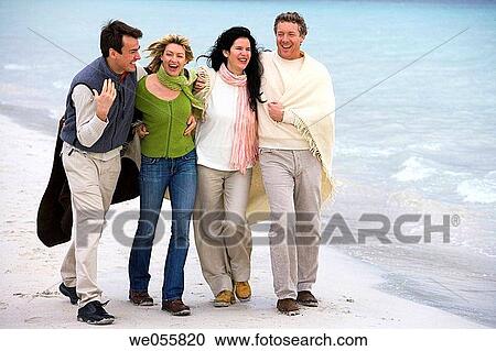 autumn, blanket, beach, 30's View Large Photo Image Stock Image - autumn, blanket, beach, 30's. Fotosearch