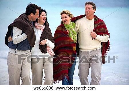 autumn, blanket, beach, 30's View Large Photo Image Stock Photograph - autumn, blanket, beach, 30's. Fotosearch