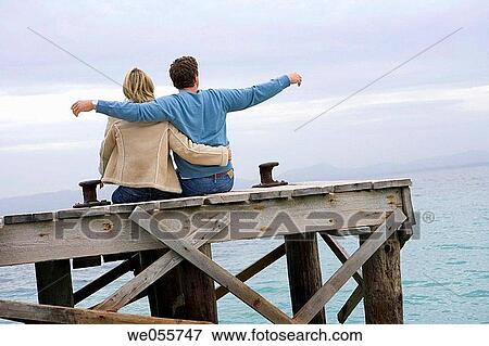 autumn, bond, back view, Arms open View Large Photo Image Stock Photo - autumn, bond, back view, Arms open. Fotosearch