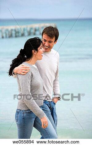 autumn, bonding, bond, beach, 30's View Large Photo Image Picture - autumn, bonding, bond, beach, 30's. Fotosearch