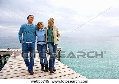 autumn, calm, bonding, bond, 30's View Large Photo Image Stock Photo - autumn, calm, bonding, bond, 30's. Fotosearch