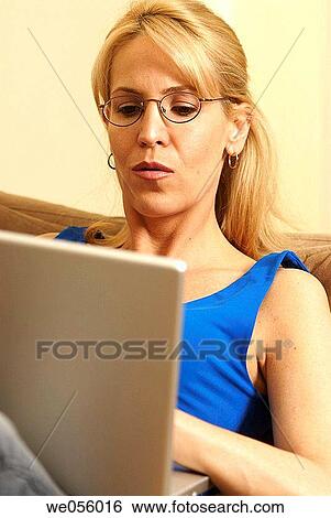 baby boomer, blond, at-home View Large Photo Image Stock Photograph - baby boomer, blond, at-home. Fotosearch