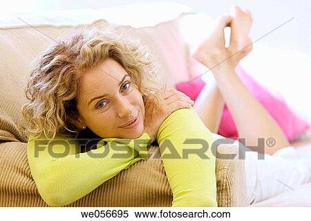 baby boomer, calm, barefoot, at-home View Large Photo Image Stock Photography - baby boomer, calm, barefoot, at-home. Fotosearch