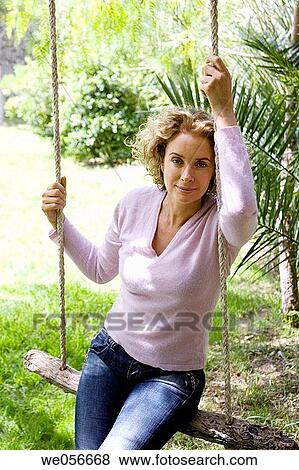 Stock Photo - baby boomer, calm. Fotosearch
