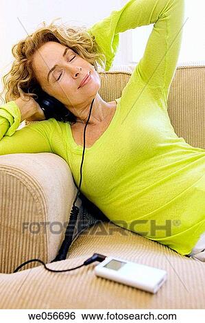 baby boomer, carefree, calm, at-home View Large Photo Image Stock Photograph - baby boomer, carefree, calm, at-home. Fotosearch
