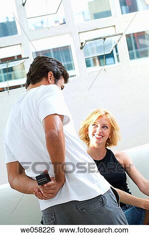 back view, at-home View Large Photo Image Stock Photograph - back view, at-home. Fotosearch
