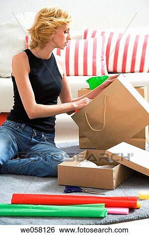 bag, blond, at-home View Large Photo Image Stock Photograph - bag, blond, at-home. Fotosearch