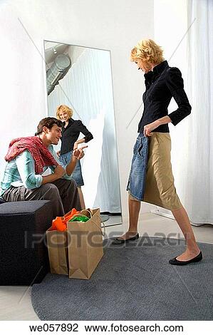 bag, changing-room, choice, choosing View Large Photo Image Stock Image - bag, changing-room, choice, choosing. Fotosearch