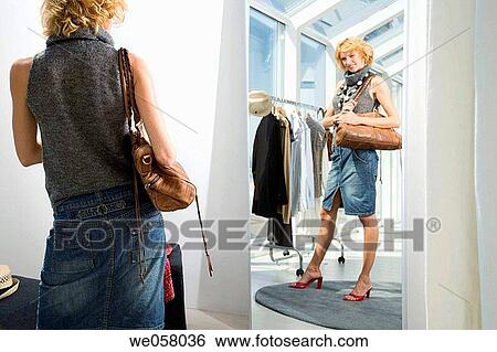Stock Photograph - bag, choosing, choice, accessory. Fotosearch