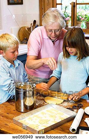bake, boy, biscuit, baking, at-home View Large Photo Image Stock Photo - bake, boy, biscuit, baking, at-home. Fotosearch