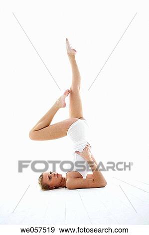 balance, barefoot, clipping path View Large Photo Image Stock Photo - balance, barefoot, clipping path. Fotosearch