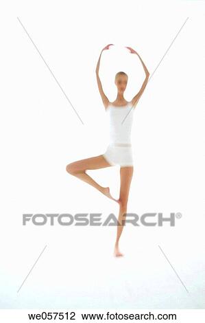 balance, clipping path, Body language, barefoot, Arms raised View Large Photo Image Stock Image - balance, clipping path, Body language, barefoot, Arms raised. Fotosearch