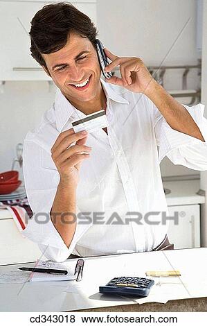 Bank card, calculator, buying, buy, at-home View Large Photo Image Stock Photo - Bank card, calculator, buying, buy, at-home. Fotosearch