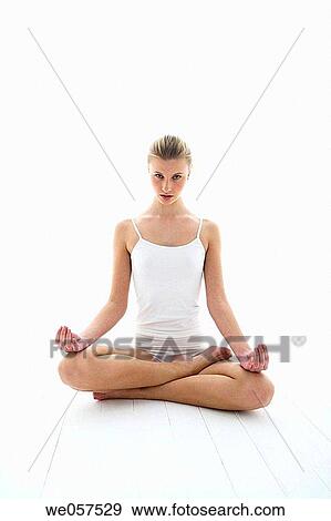 barefoot, clipping path, concentrate View Large Photo Image Stock Photo - barefoot, clipping path, concentrate. Fotosearch