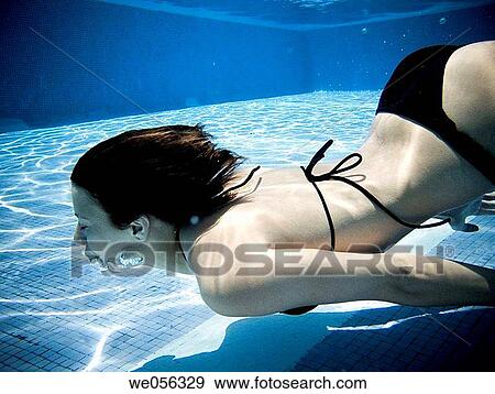 bathe, bathing, brunette View Large Photo Image Stock Photo - bathe, bathing, brunette. Fotosearch
