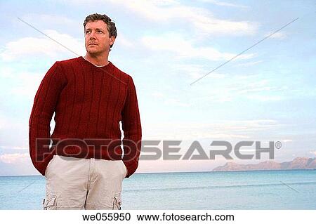 beach, calm, absorbed View Large Photo Image Stock Image - beach, calm, absorbed. Fotosearch