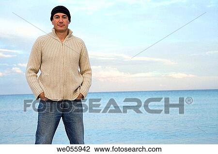 beach, calm, cap View Large Photo Image Stock Image - beach, calm, cap. Fotosearch