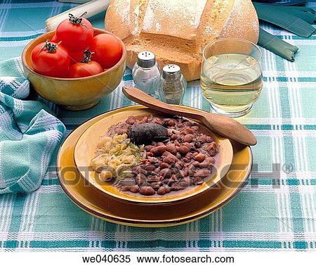 Beans from Tolosa, Basque cuisine View Large Photo Image Stock Photography - Beans from Tolosa, Basque cuisine. Fotosearch