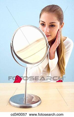 Stock Photo - beauty, Beauty Care, conceit. Fotosearch